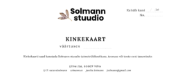 Alternative view of Kinkekaart – kingi loomisrõõmu ja elamusi