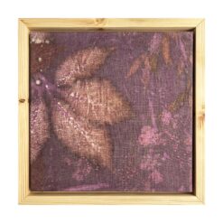Hariliku metsviinapuu vari, taimetrükk linasel, raamitud pilt 35×35 cm